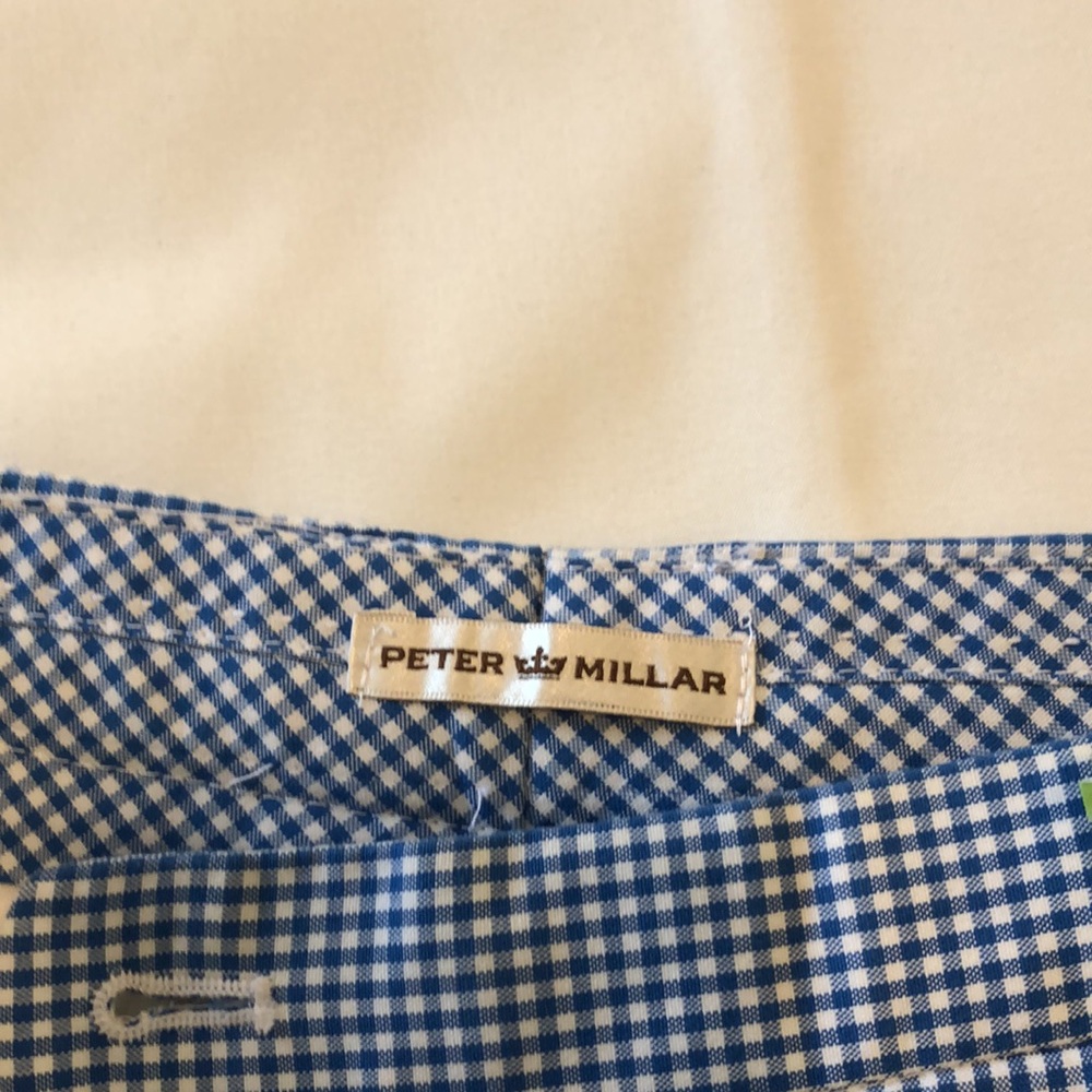 Mens Peter Millar gingham check shorts - Picture 5 of 5